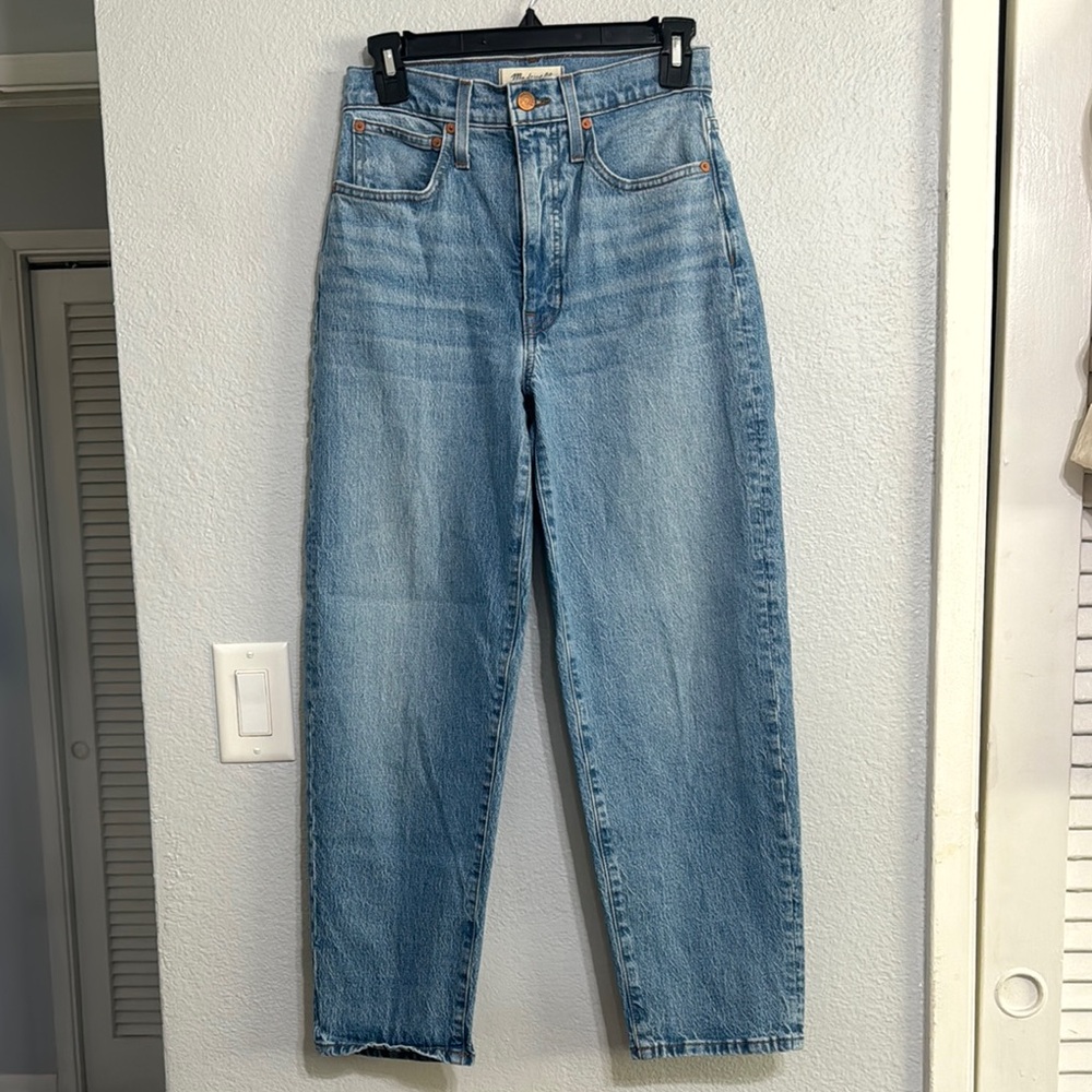 Madewell Light Blue Denim Balloon Jeans